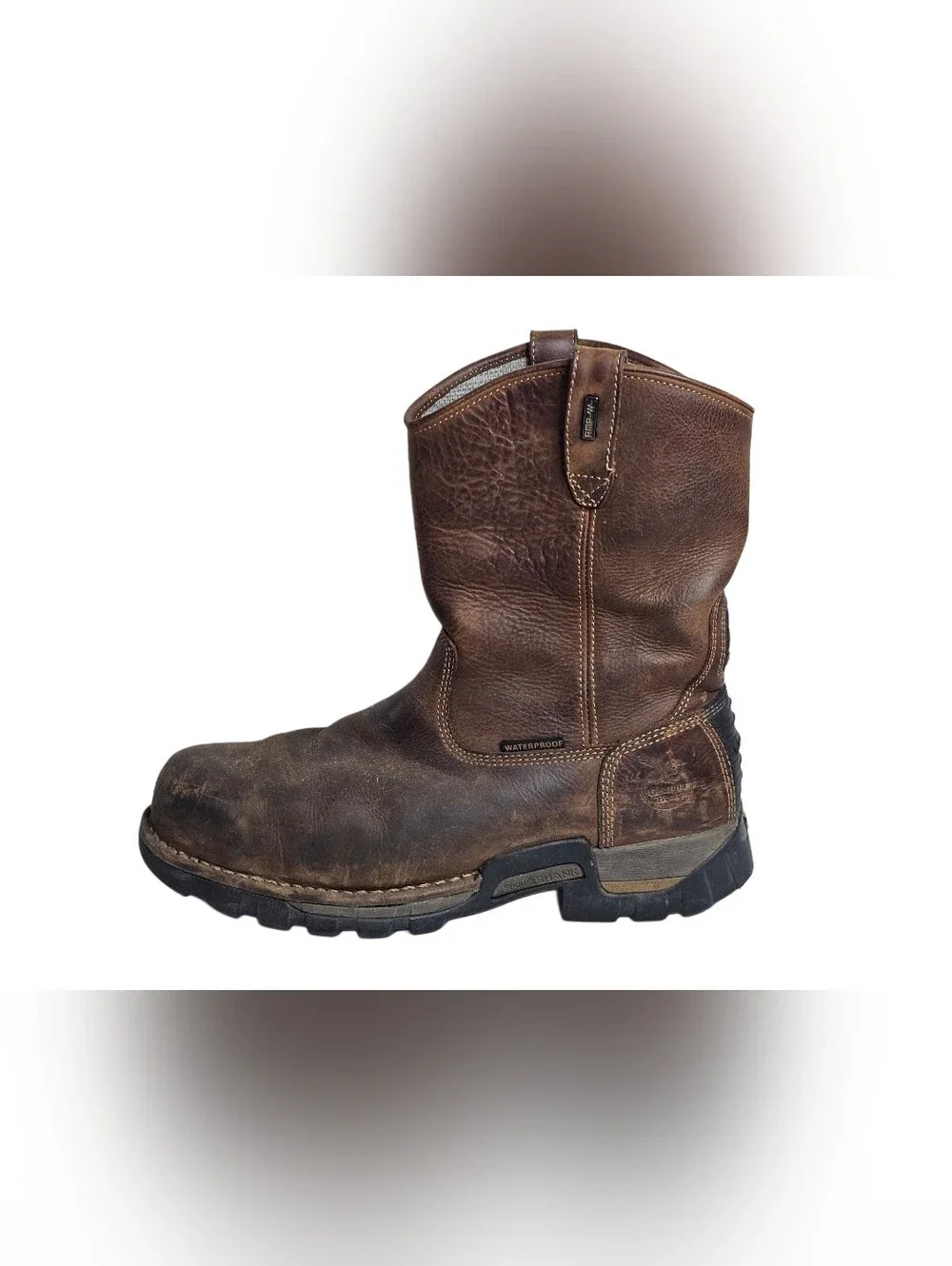 Georgia Boot Eagle One GB00476 Steel Toe Wellington Boots Men 11.5 W Waterproof